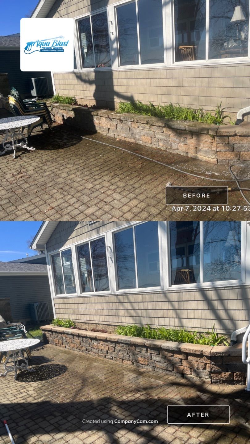 Concrete Cleaning/Sealing on Johnsons Island Ohio