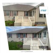 House-Concrete-Deck-Cleaning-Exterior-Window-Cleaning-Project-in-Gibsonburg-Ohio 0